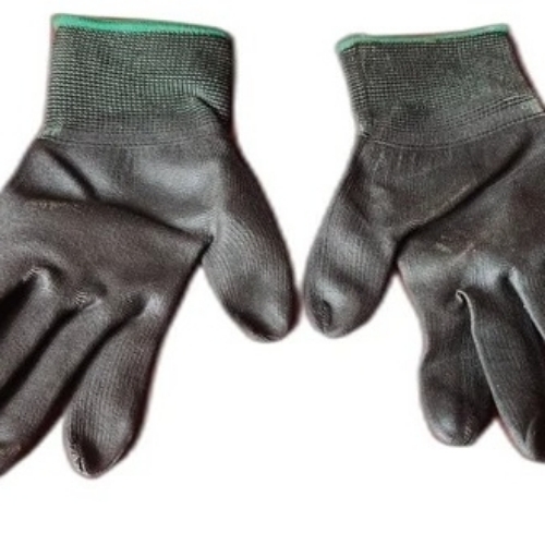 Rubber Cotting Hand Gloves