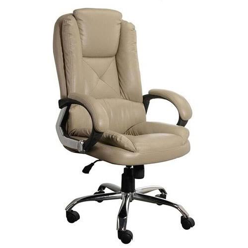 Softy High Back Chair Office Chair With Adjustable Height - Color: Tan