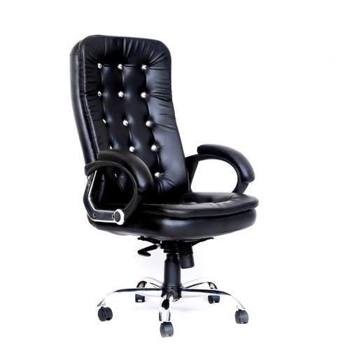 Vista High Back Chair Office Chair With Adjustable Height - Color: Black