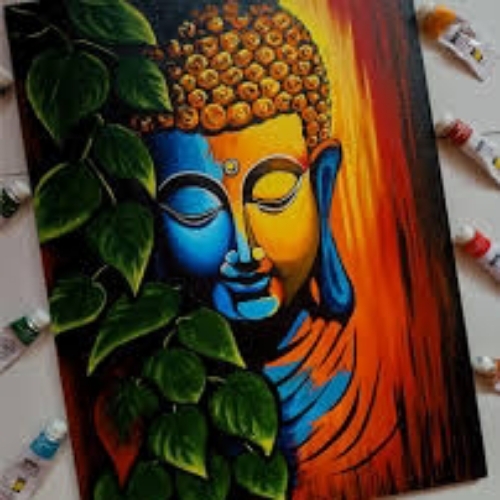 Acrylic Painting By Wall Decor