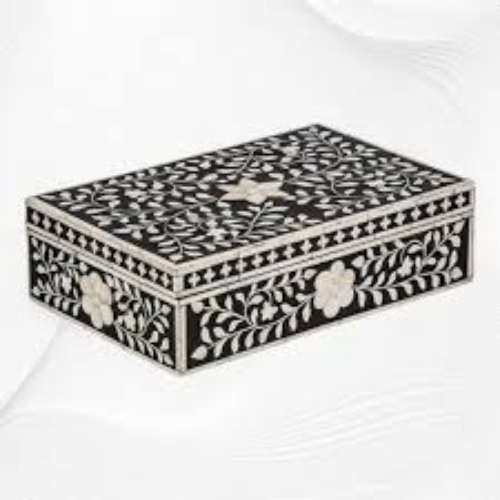 Bone Inlay Jewellery Boxes