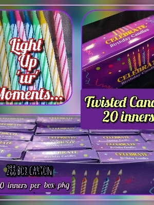 Colorfull Wax Candles
