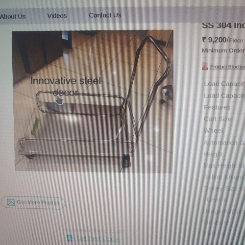 Innovative steel decor