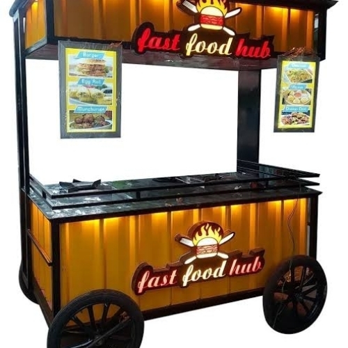 Ms Portable Fast Food Cart