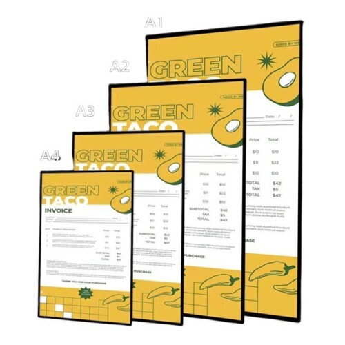 Ultra Slim Advertising Light Box - Features: Least Maintenance
