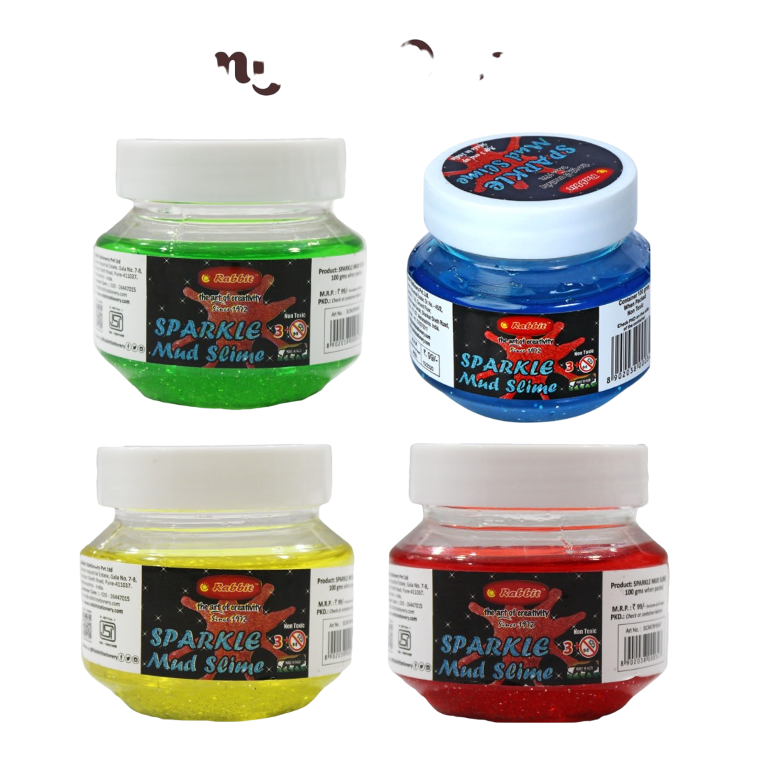 100GM Metallic Mud Slime