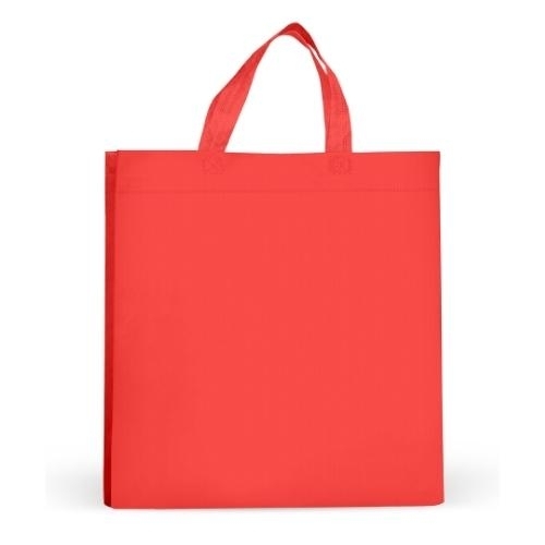 Non Woven Shopping Bag - Color: Red