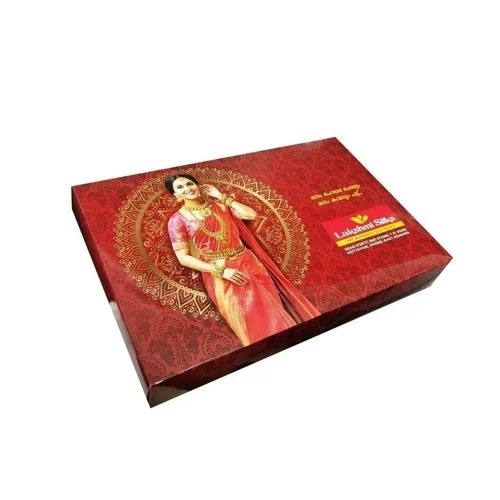 Printed Saree Packaging Box