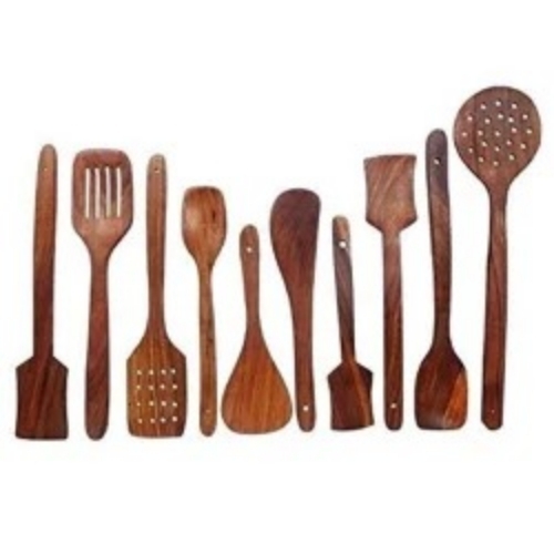 Wooden Kitchen Cutlery Set 