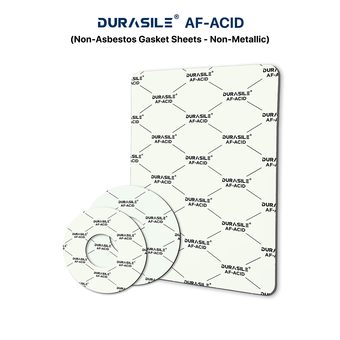 Af-Acid Non Asbestos Gasket Sheets Non-Metallic - Color: White