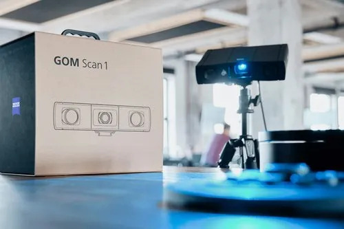 Compact And Mobile 3D Scanner - Application: Gom Scan 1 (Blue Light Scanner)