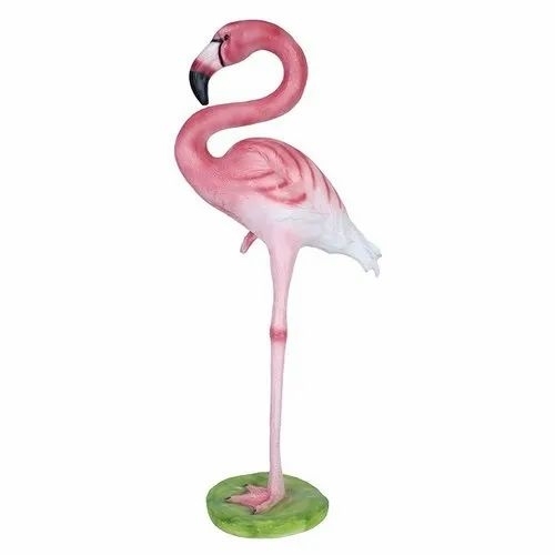 Resin Flamingo Statue