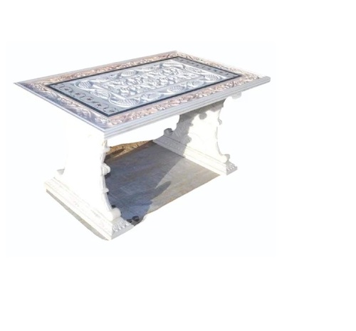 White Marble Center Table