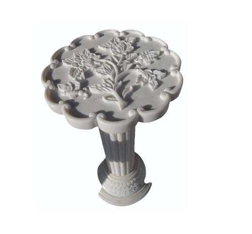 White Marble Tea Table
