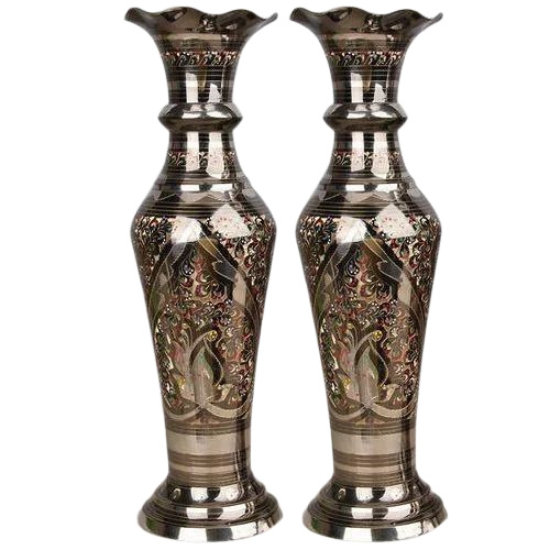 Antique Brass Flower Vase