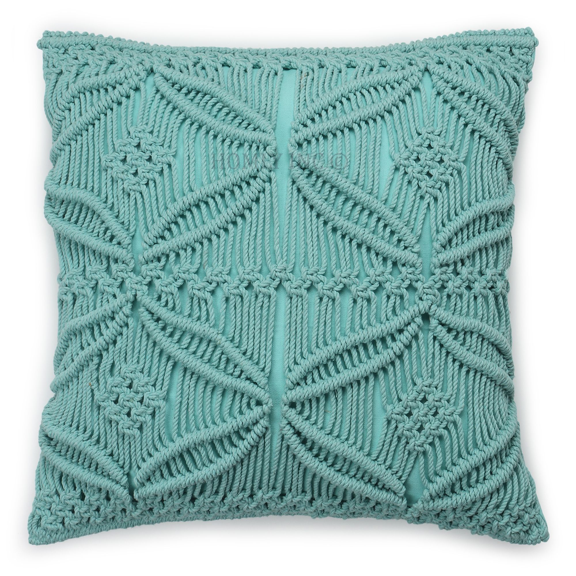 Blue Cushion Cover - Material: 100% Cotton
