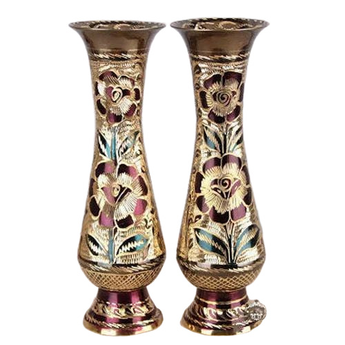 Decorative Brass Vase