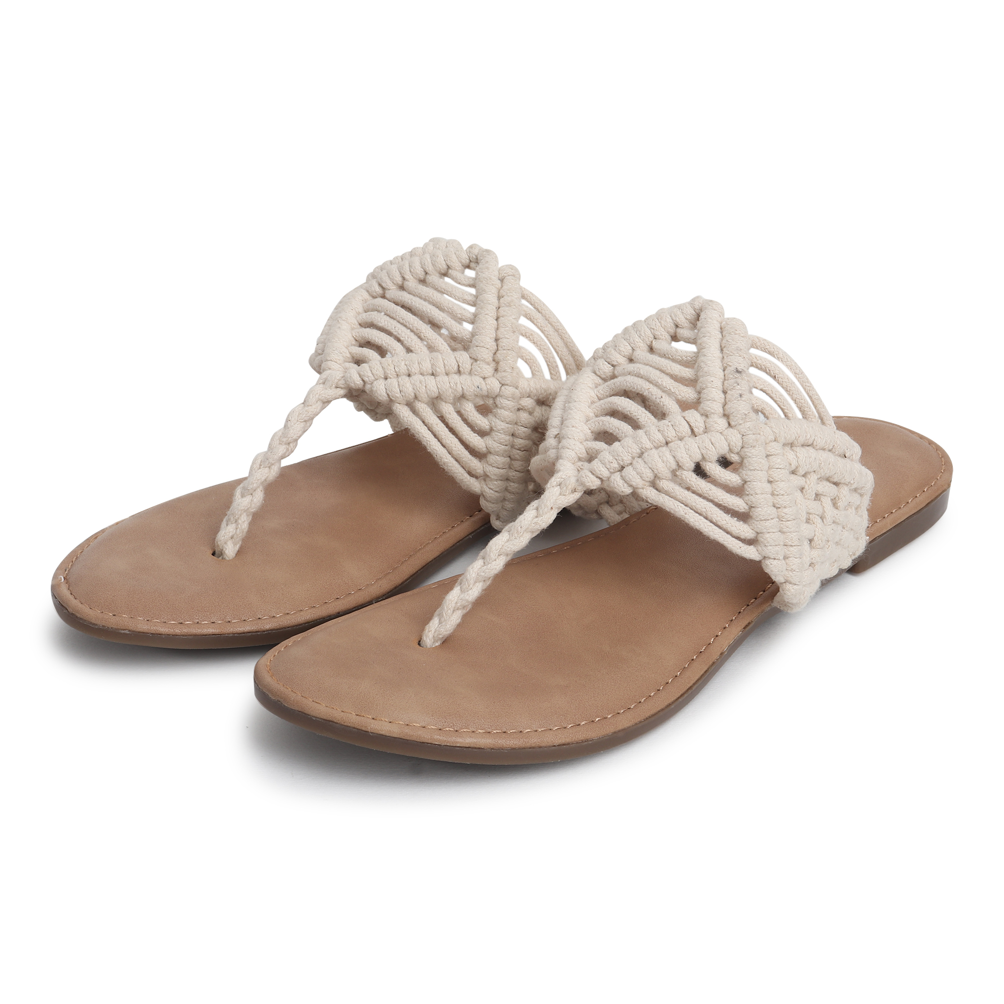 Ladies Designed Macrame Footwear