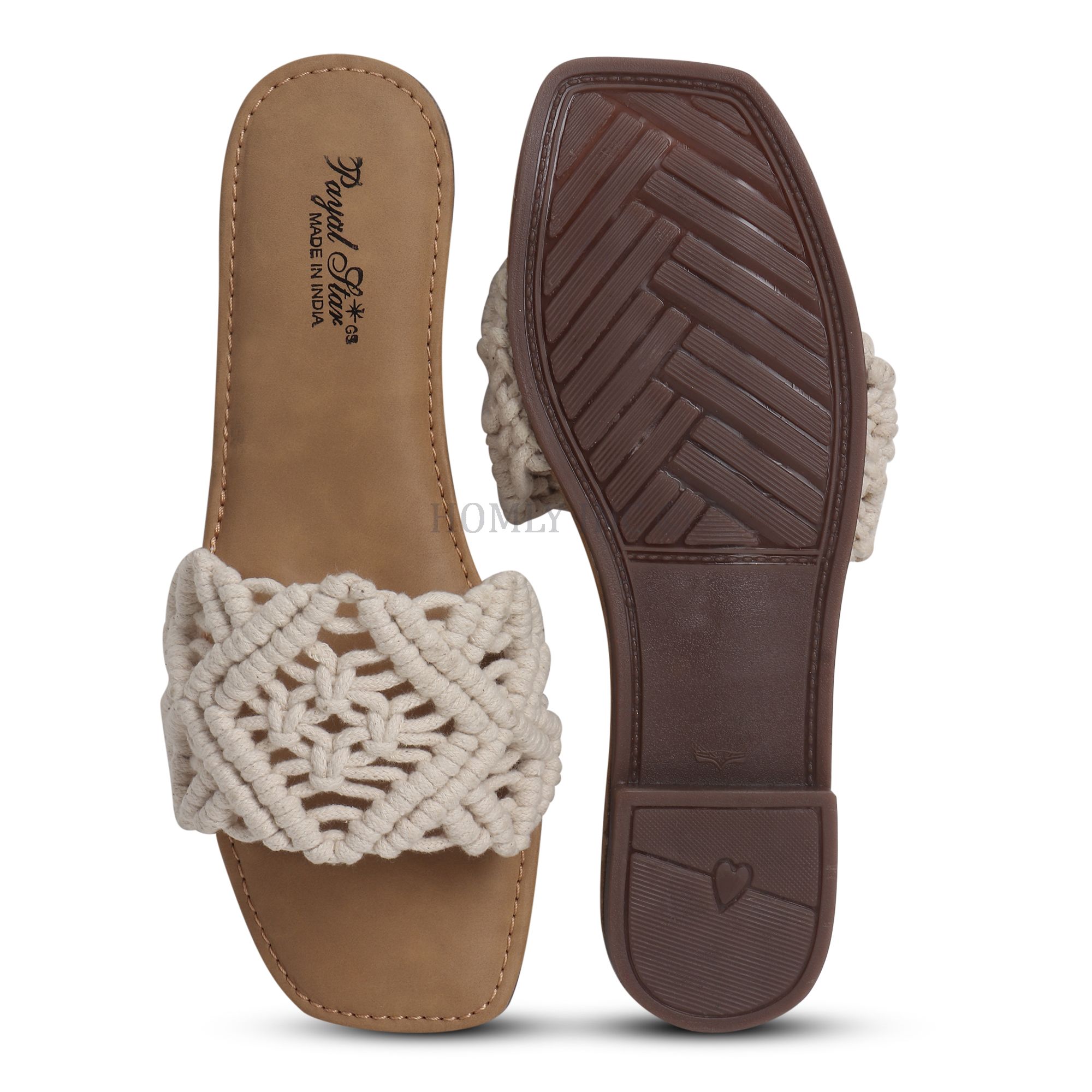 Ladies Macrame Footwear