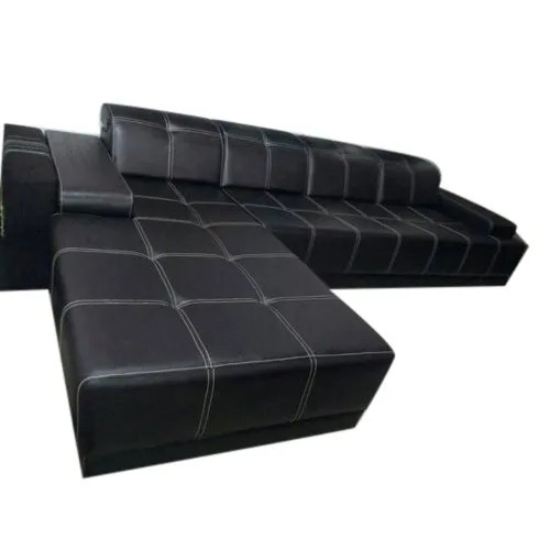 Leather Stylish L Shape Sofa Set