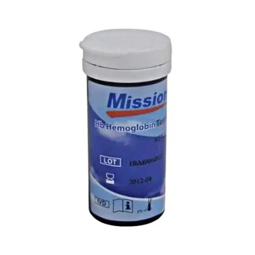 Mission Hb Hemoglobin 50 Test Strips