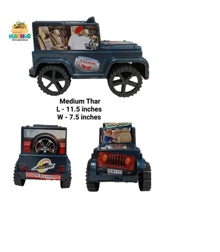 Plastic Medium Thar Car