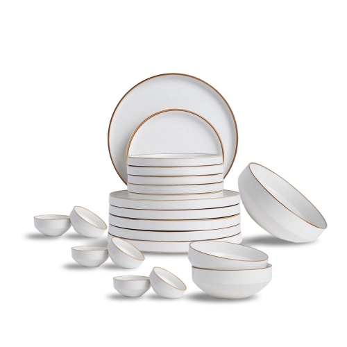 White Ceramic Dinner Set