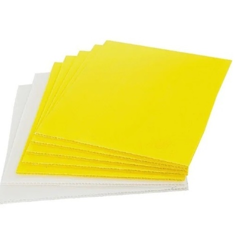 1x3 Meter Plain Pp Corrugated Sheet