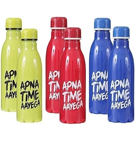 Apna Time Aayega Printed School Water Bottle