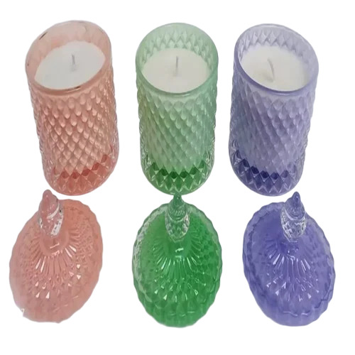 Decorative Glass Candle Holder