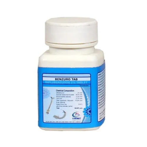 Diflubenzuron 2 Tab Household Insecticide Chemical Benzuro Tab