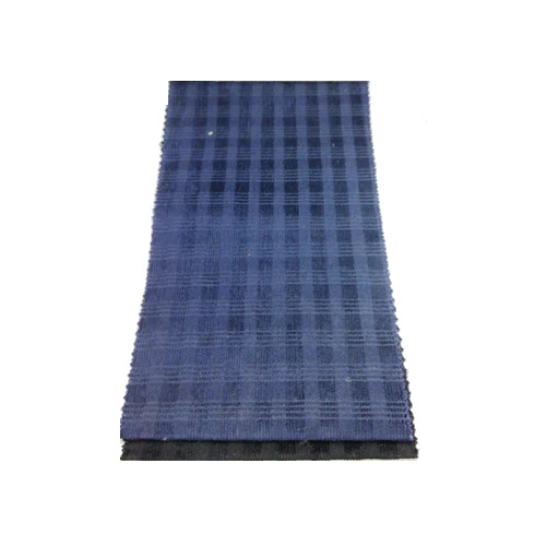 Exclusive Blue Check Corduroy Fabric