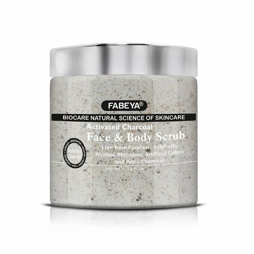 Fabeya Activated Charcoal Face Scrub