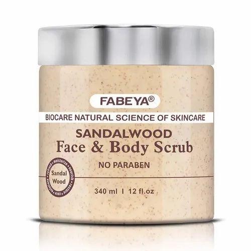 Fabeya Sandalwood Face And Body Scrub
