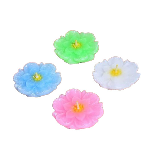 Flower Design Floating Candle