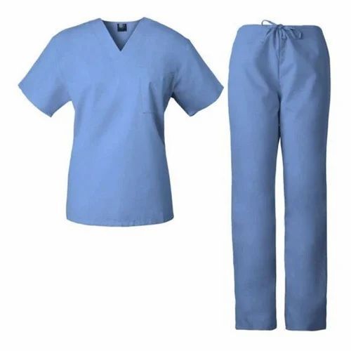 Hospital Staff Uniform - Color: Blue