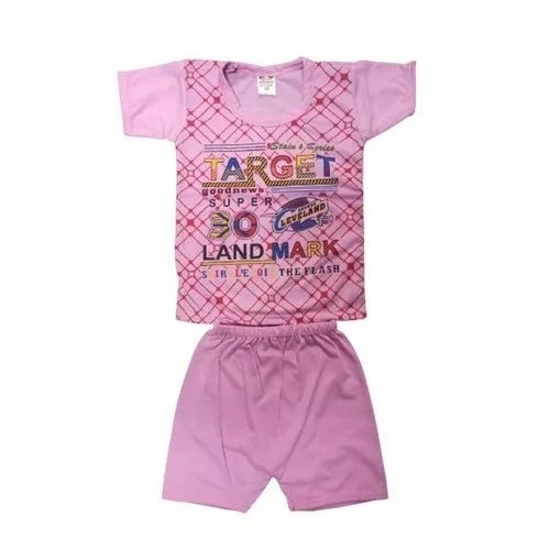 Lycra Cotton Kids Clothing Set