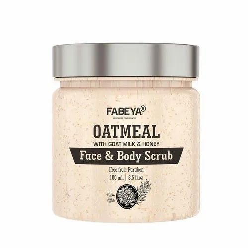 Oatmeal Face And Body Scrub
