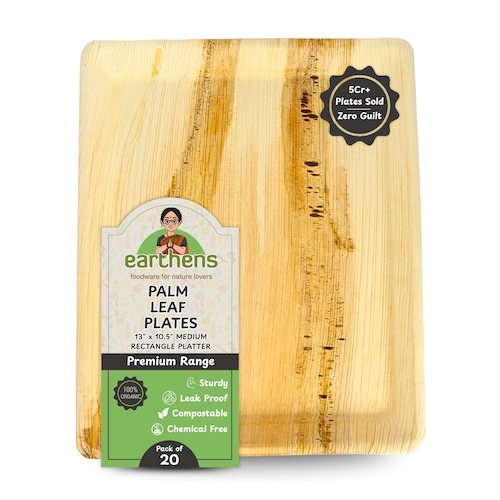 Palm Leaf Tableware - Platter Family