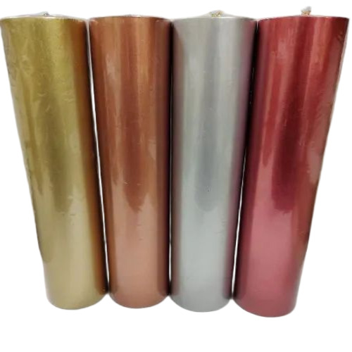 Party Metallic Pillar Candle