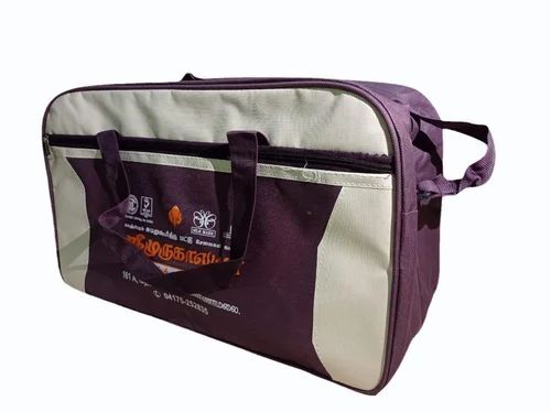 Purple Polyester Travel Bag