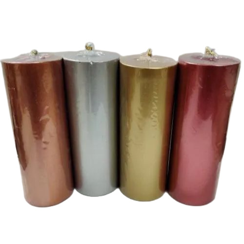 Round Plain Pillar Candle