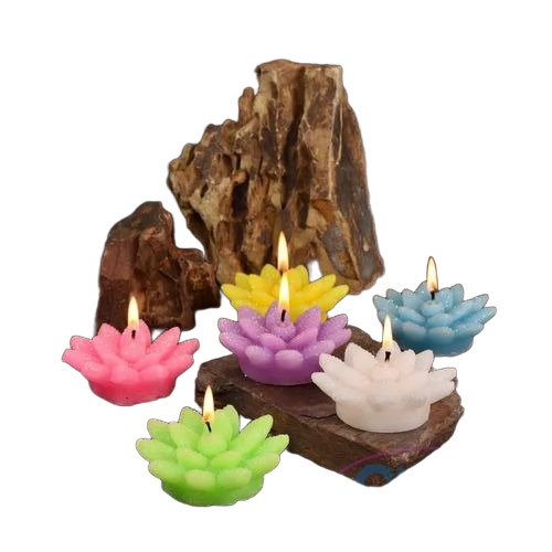 Texture Lotus Floating Candle