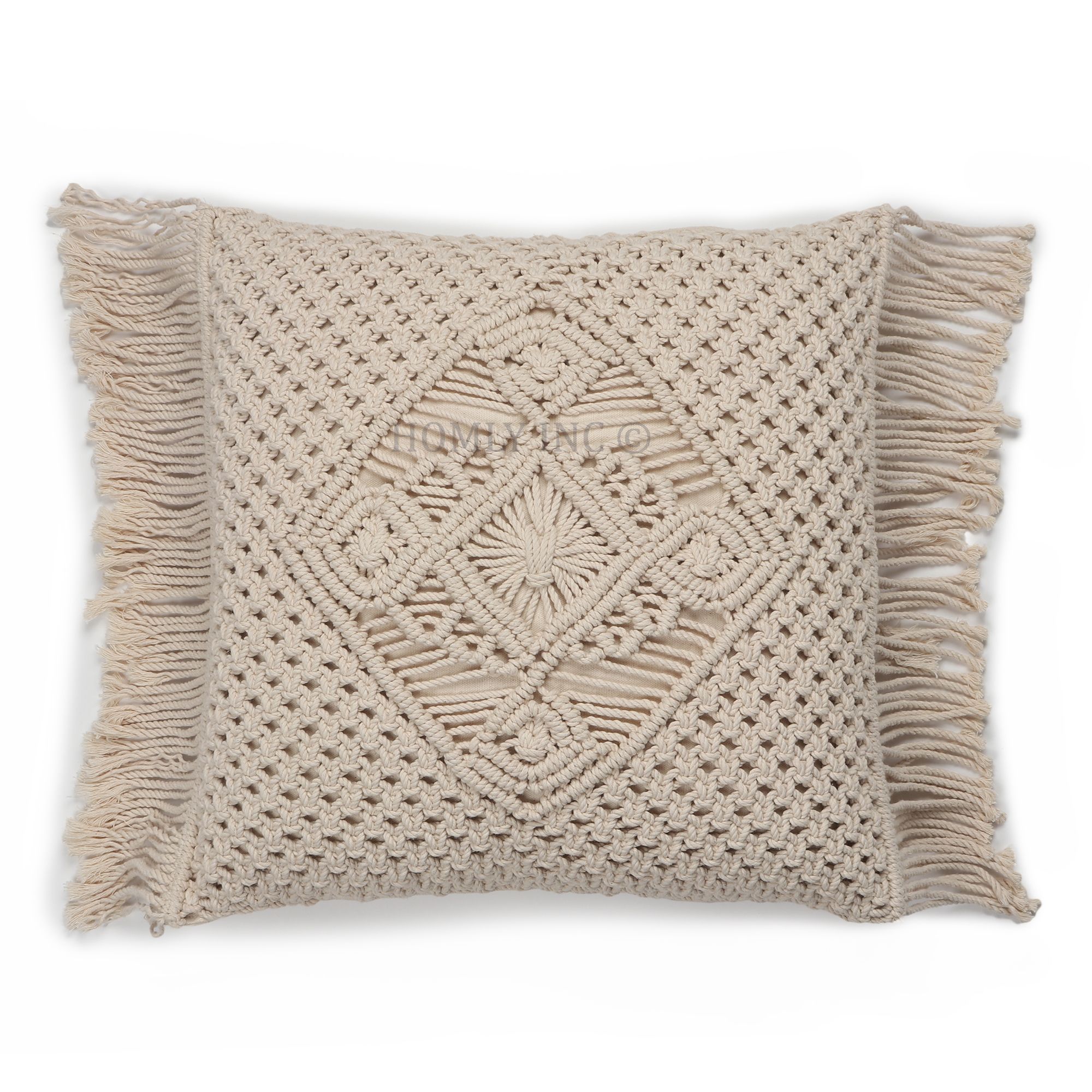 Cushion Cover Cloth - Color: White