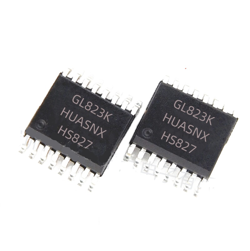 HS827 TSSOP-16 USB 2.0 card reader IC HUB card reader main control