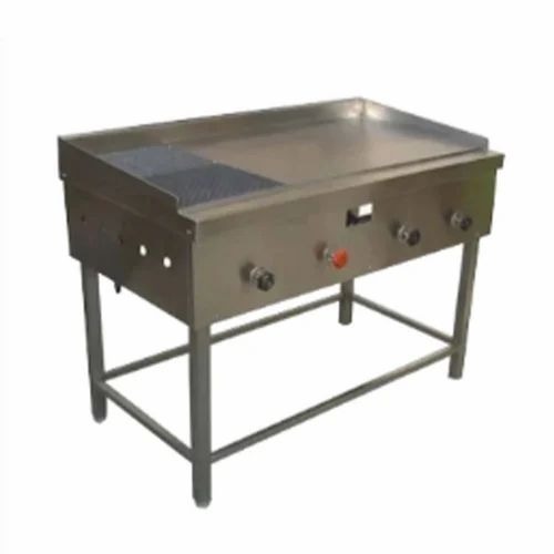 Ss Chapati Plate With Puffer