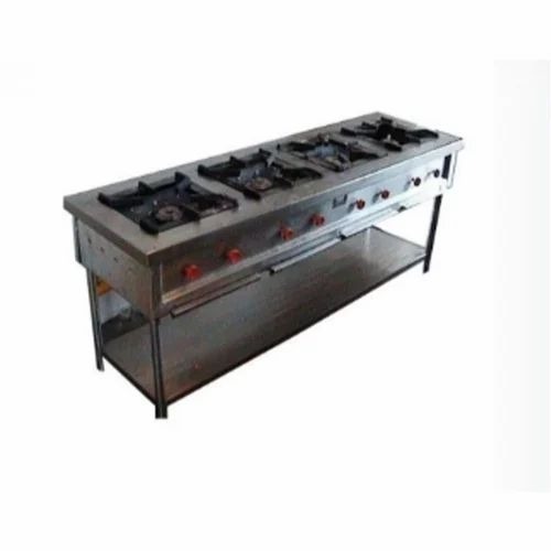 Ss Four Burner Range