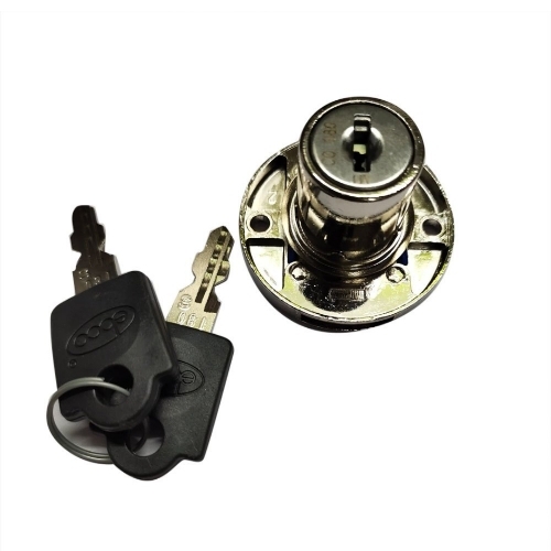 Stainless steel door key lock set