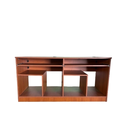 Brown Wooden Computer Table