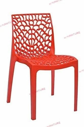 Non Foldable Plastic Web Chair